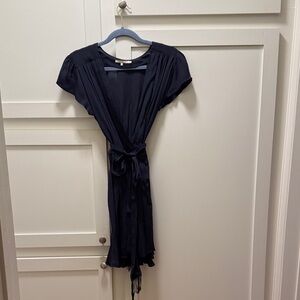 Tularosa Revolve Navy Wrap Dress